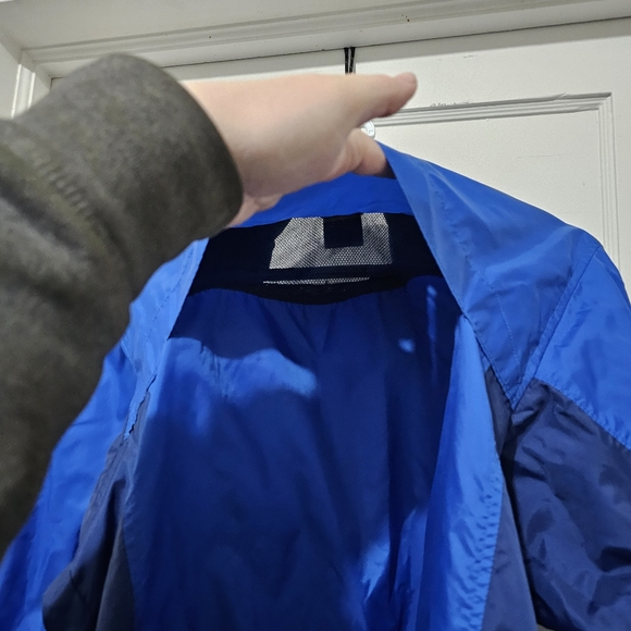 Columbia Blue Windbreaker Jacket - Picture 3 of 7